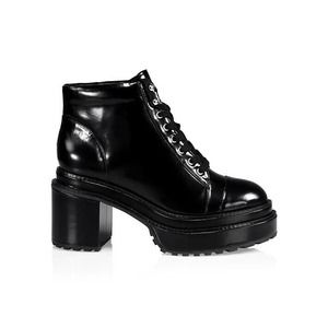 New Cult Gaia Bratz Leather Platform Boots US SIZE 6 $458 NIB 3" BLOCK HEEL